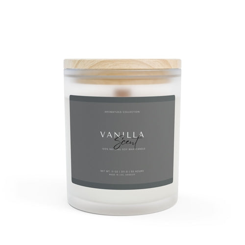 Vanilla Scented Candle - Aromatherapy Gift for Zodiac Lovers, Home - Cart2u.ro