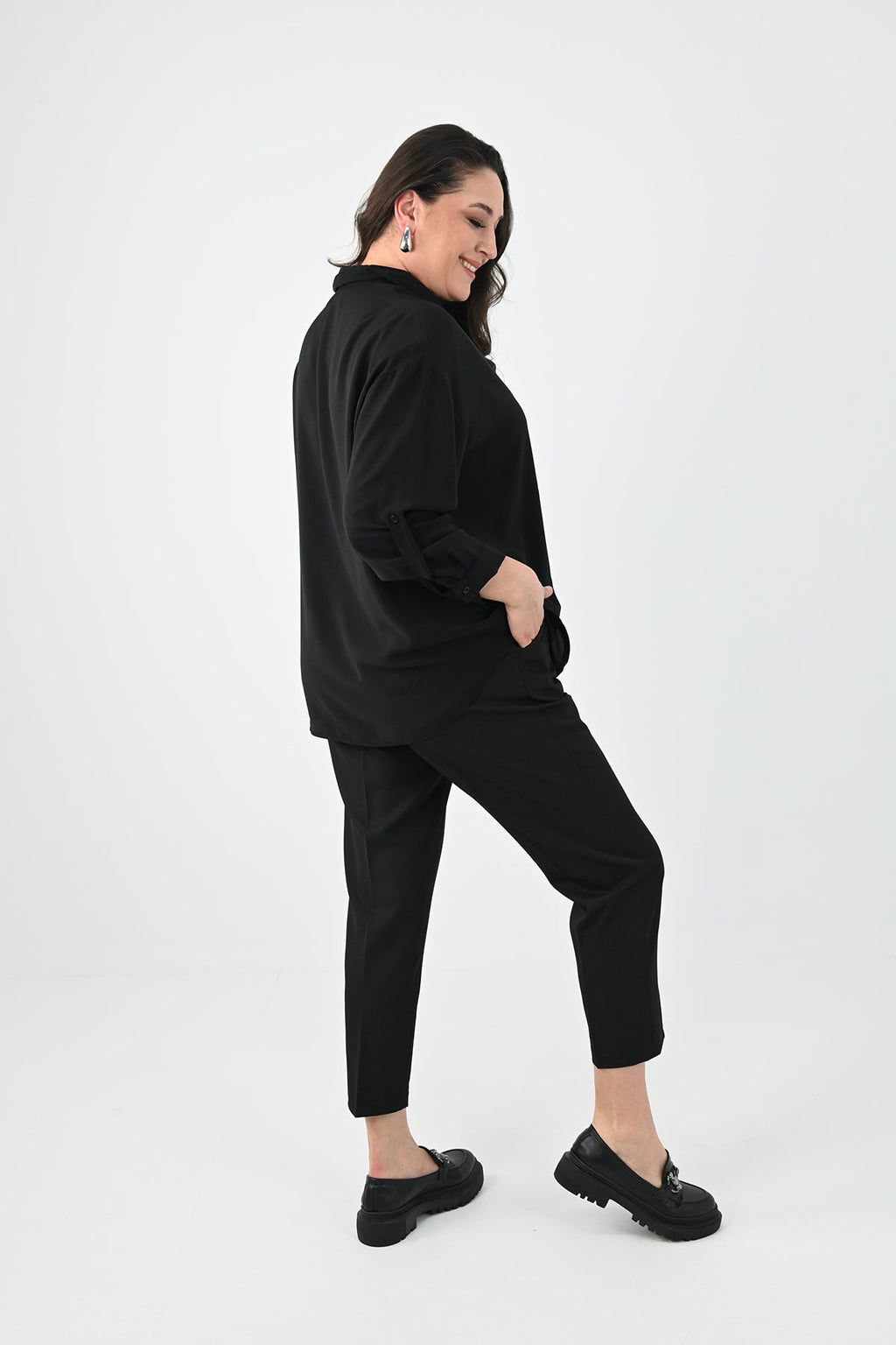 Camasa dama OVERSIZE marimi mari 1709-24 BIGsize
