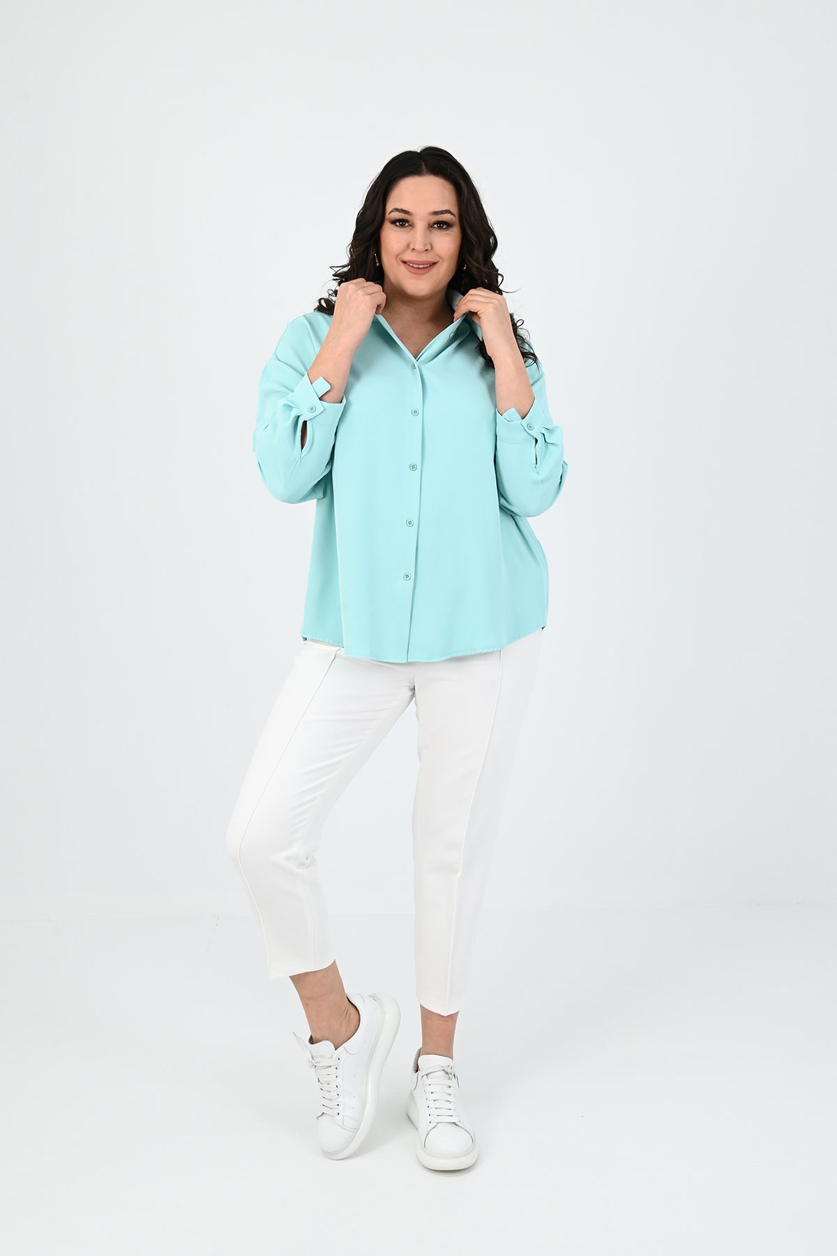 Camasa dama OVERSIZE marimi mari 1709-24 BIGsize