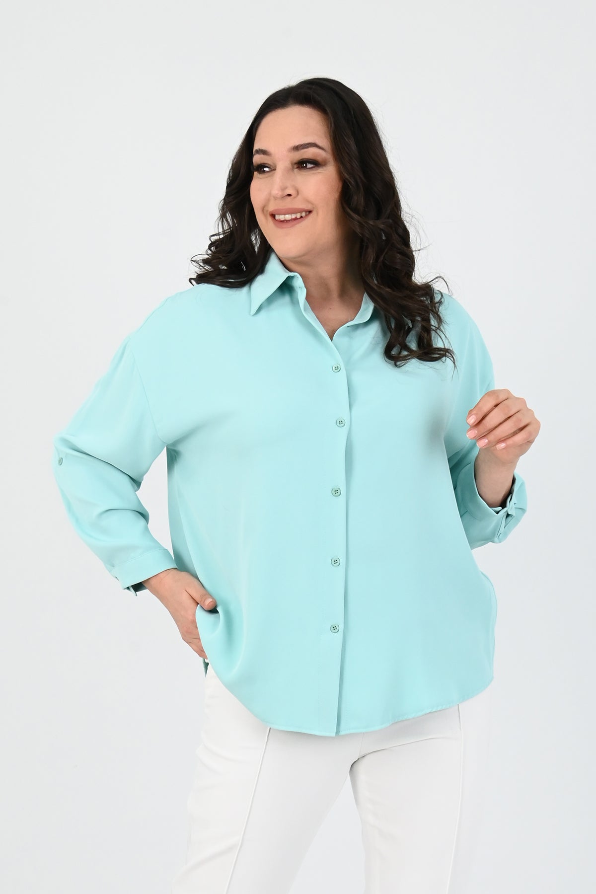 Camasa dama OVERSIZE marimi mari 1709-24 BIGsize