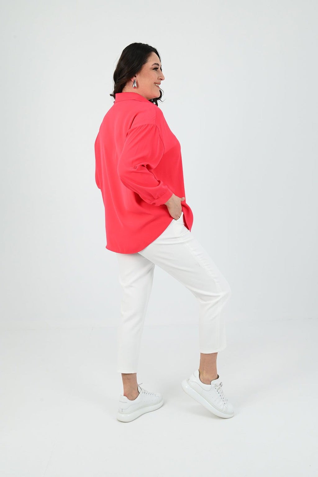 Camasa dama OVERSIZE marimi mari 1709-24 BIGsize