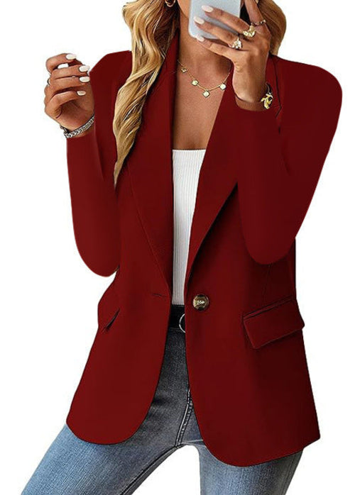 Ins Lapel Button Jacket Fashion Commuter Casual Suit Jacket Women's - Cart2u.ro