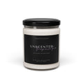 Unscented Soy Candle, Handcrafted Candle, Natural Home Fragrance,