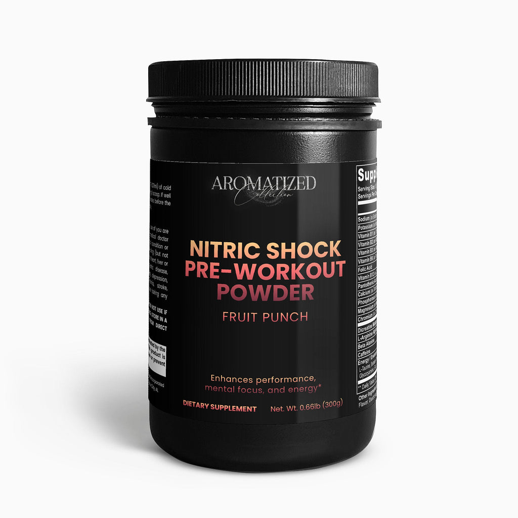 Nitric Shock Pre-Workout Powder (Fruit Punch) - Cart2u.ro