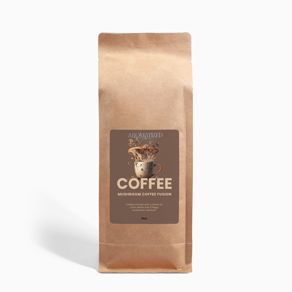 Mushroom Coffee Fusion - Lion’s Mane & Chaga 16oz - Cart2u.ro