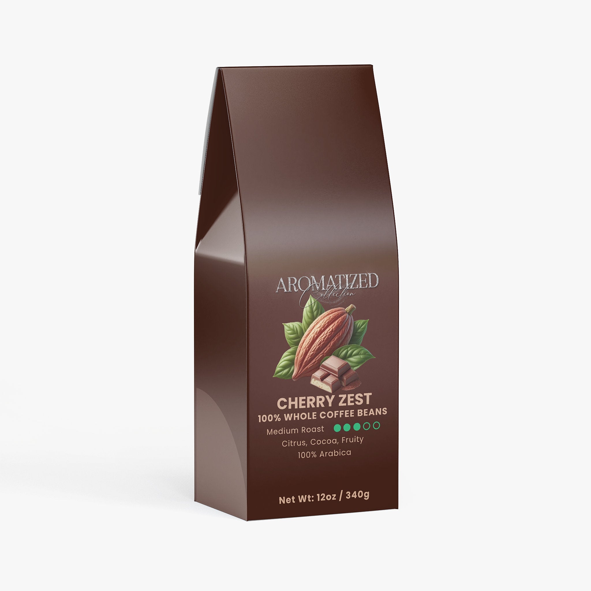 Cherry Zest Coffee (Medium Roast) Citrus, Cocoa, Fruity Flavor - Cart2u.ro