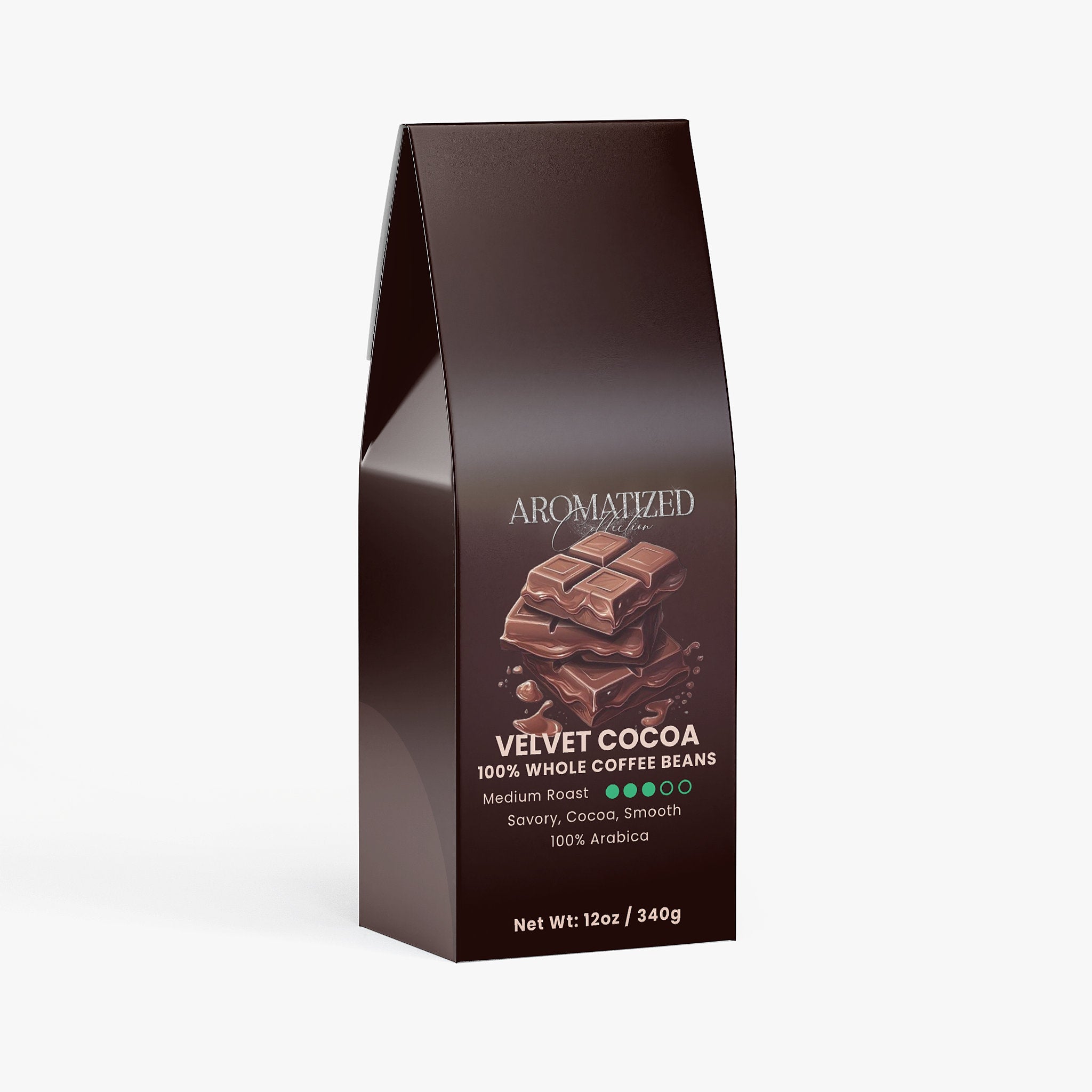 Velvet Cocoa Coffee (Medium Roast) Savory, Cocoa, Smooth Flavor - Cart2u.ro