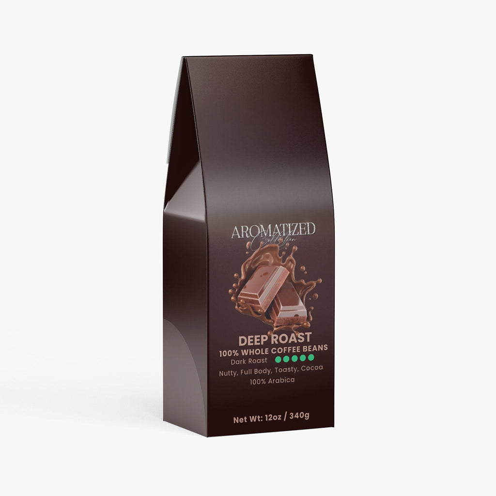Deep Roast Coffee (Dark Roast) Nutty, Full Body, Toasty Flavor - Cart2u.ro