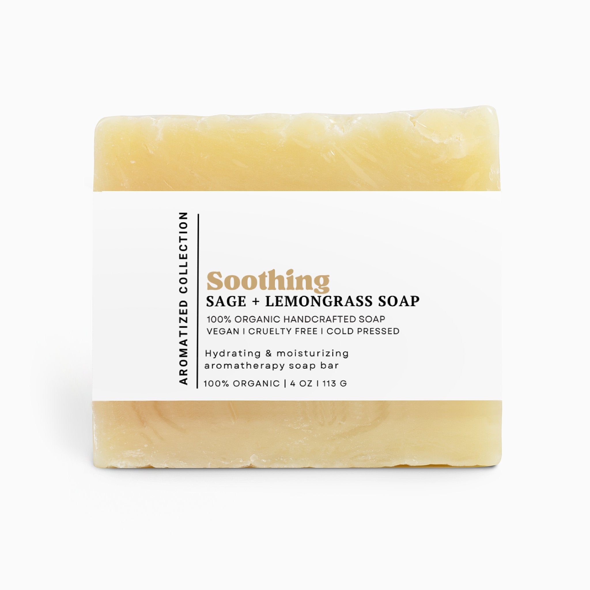 Lemongrass & Sage Soap - Cart2u.ro