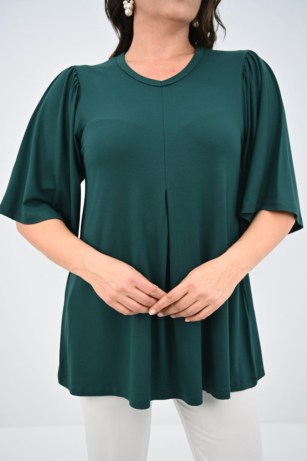 Bluza dama marimi mari pliu 1847-25 BIGsize