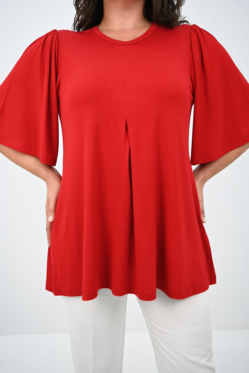 Bluza dama marimi mari pliu 1847-25 BIGsize