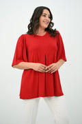 Bluza dama marimi mari pliu 1847-25 BIGsize