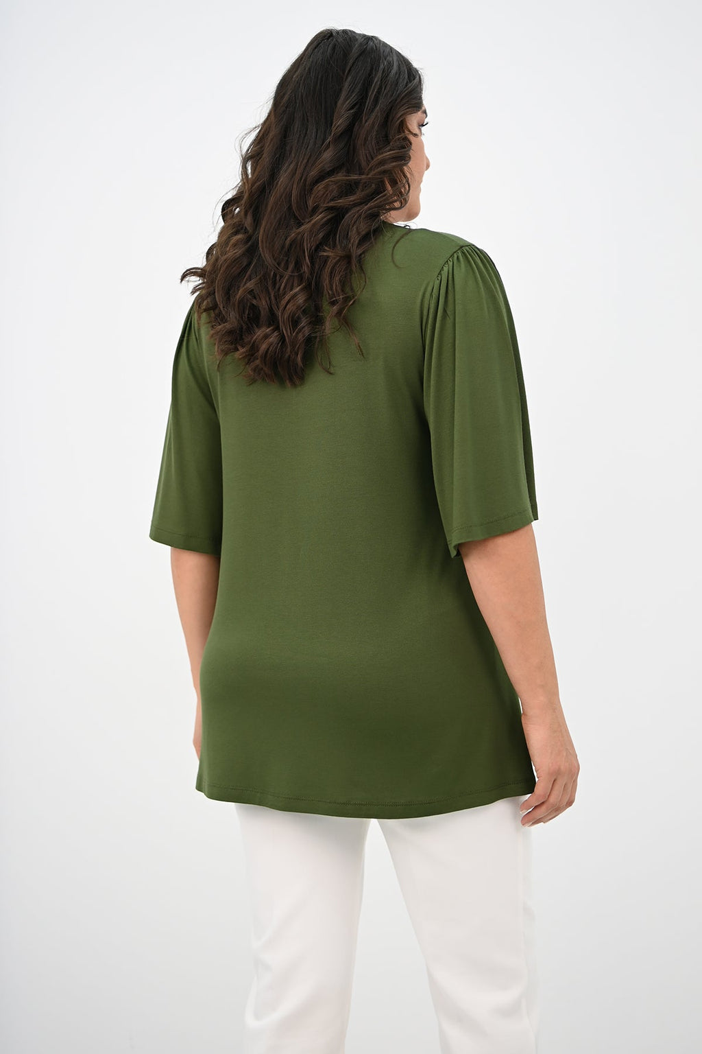 Bluza dama marimi mari pliu 1847-25 BIGsize