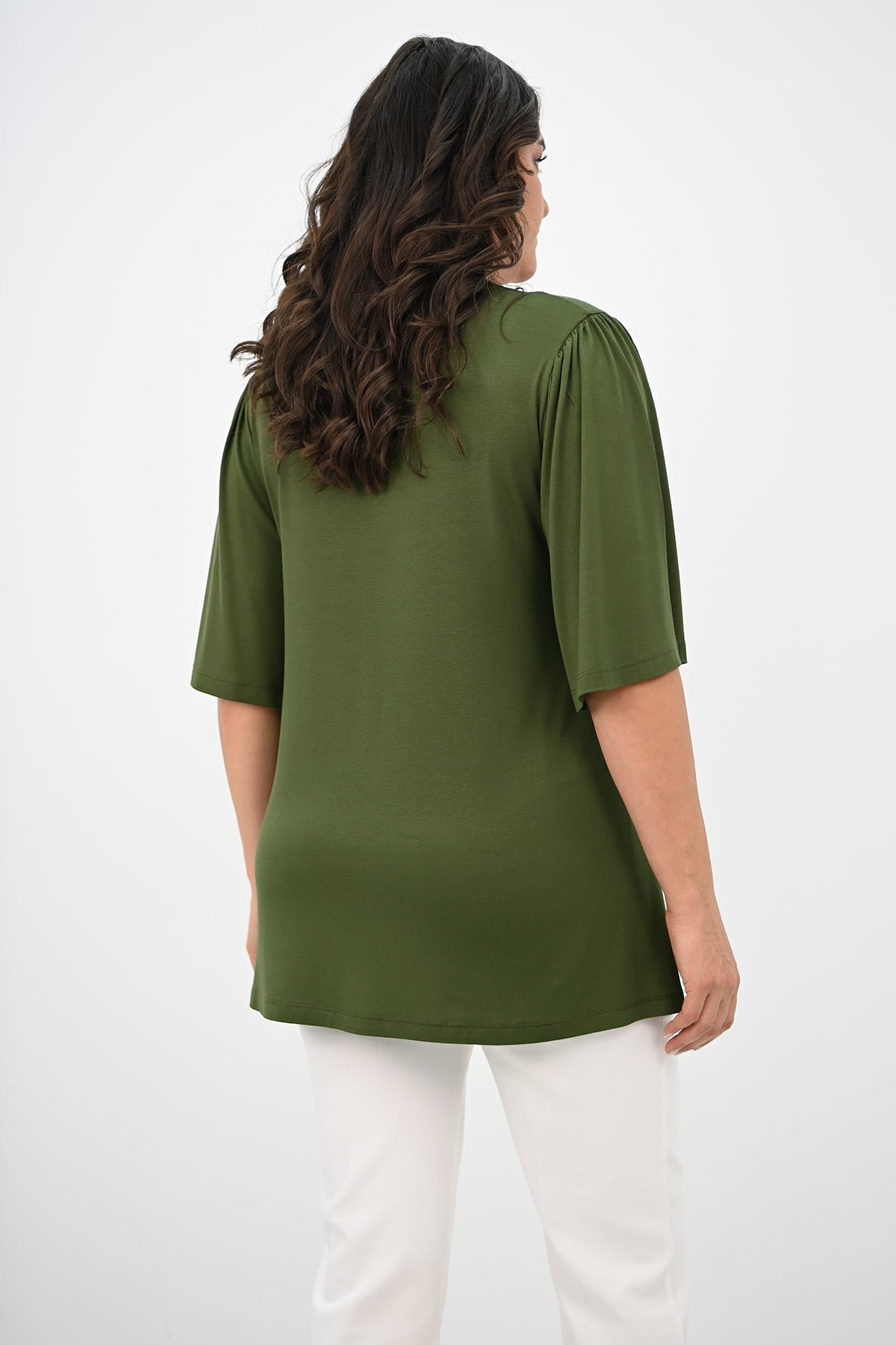 Bluza dama marimi mari pliu 1847-25 BIGsize