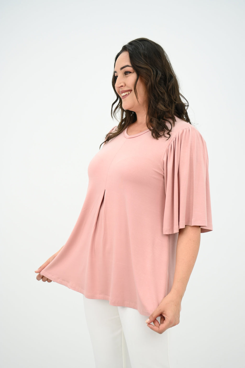 Bluza dama marimi mari pliu 1847-25 BIGsize