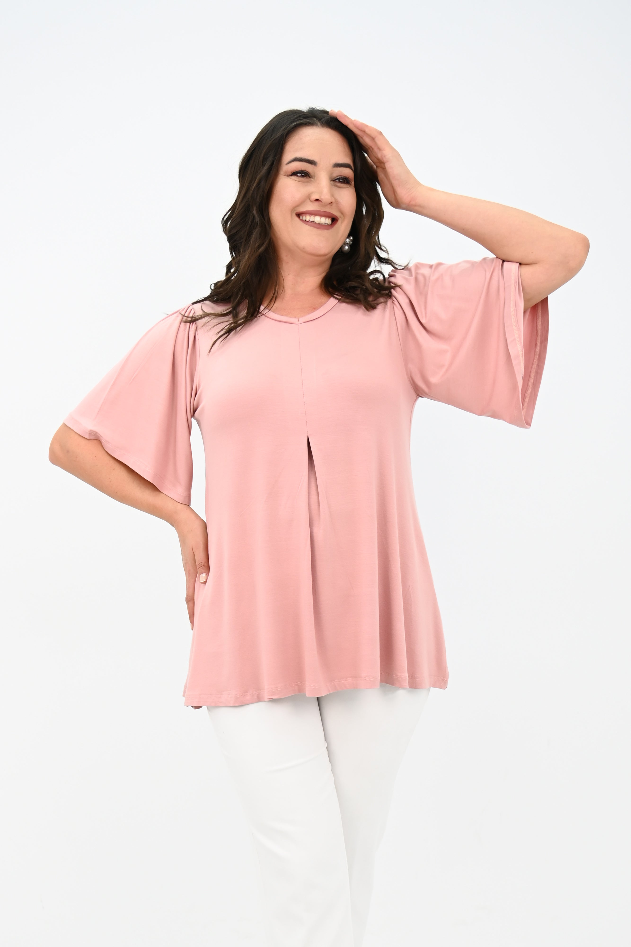 Bluza dama marimi mari pliu 1847-25 BIGsize