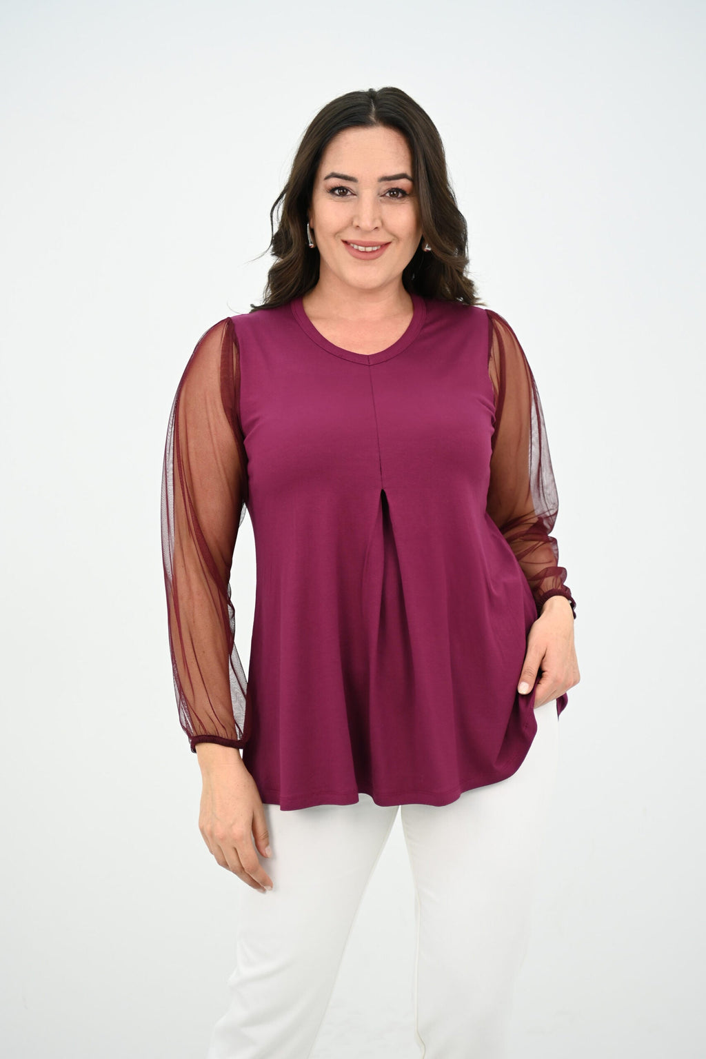 Bluza dama marimi mari 1857-24 BIGsize