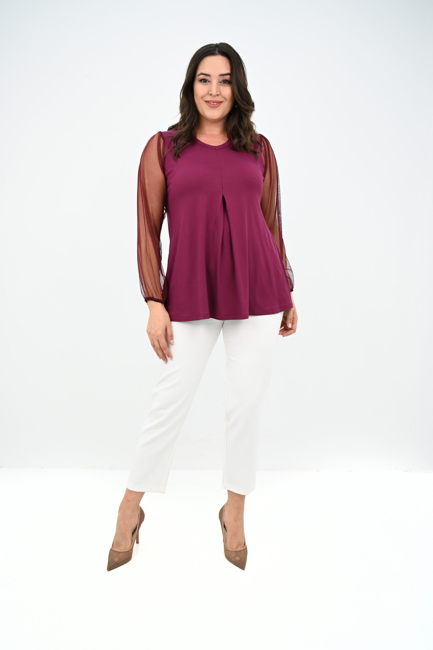 Bluza dama marimi mari 1857-24 BIGsize