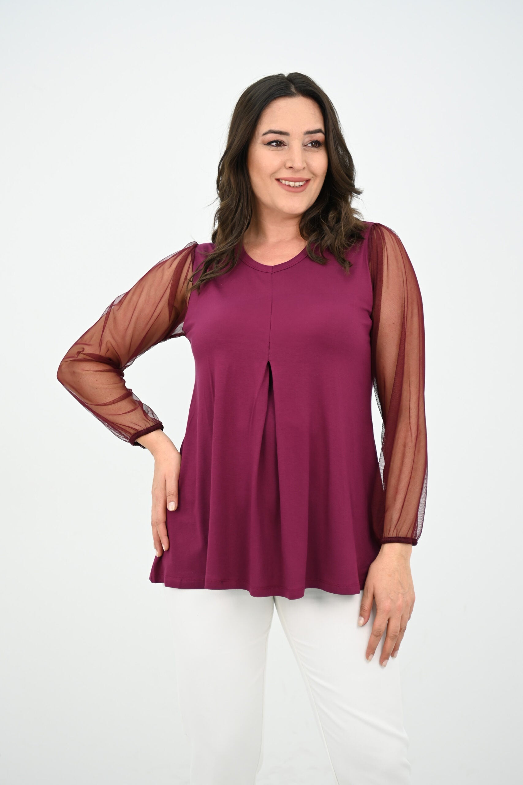 Bluza dama marimi mari 1857-24 BIGsize