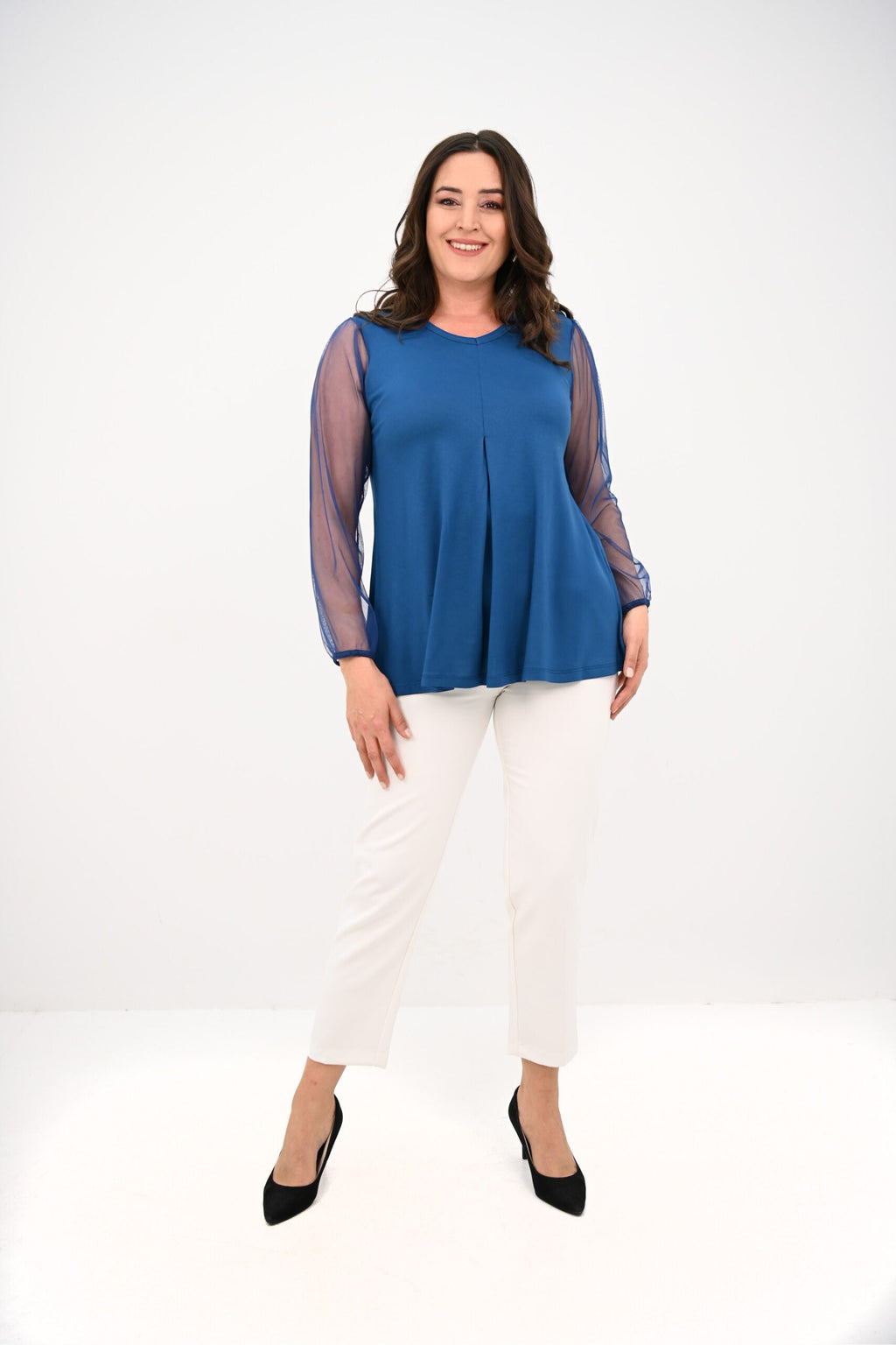 Bluza dama marimi mari 1857-24 BIGsize