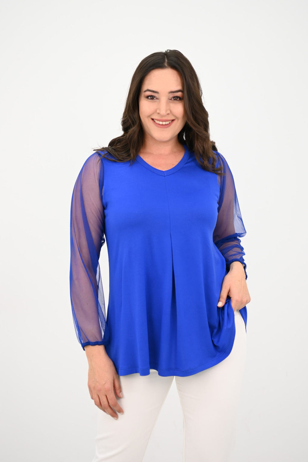 Bluza dama marimi mari 1857-24 BIGsize