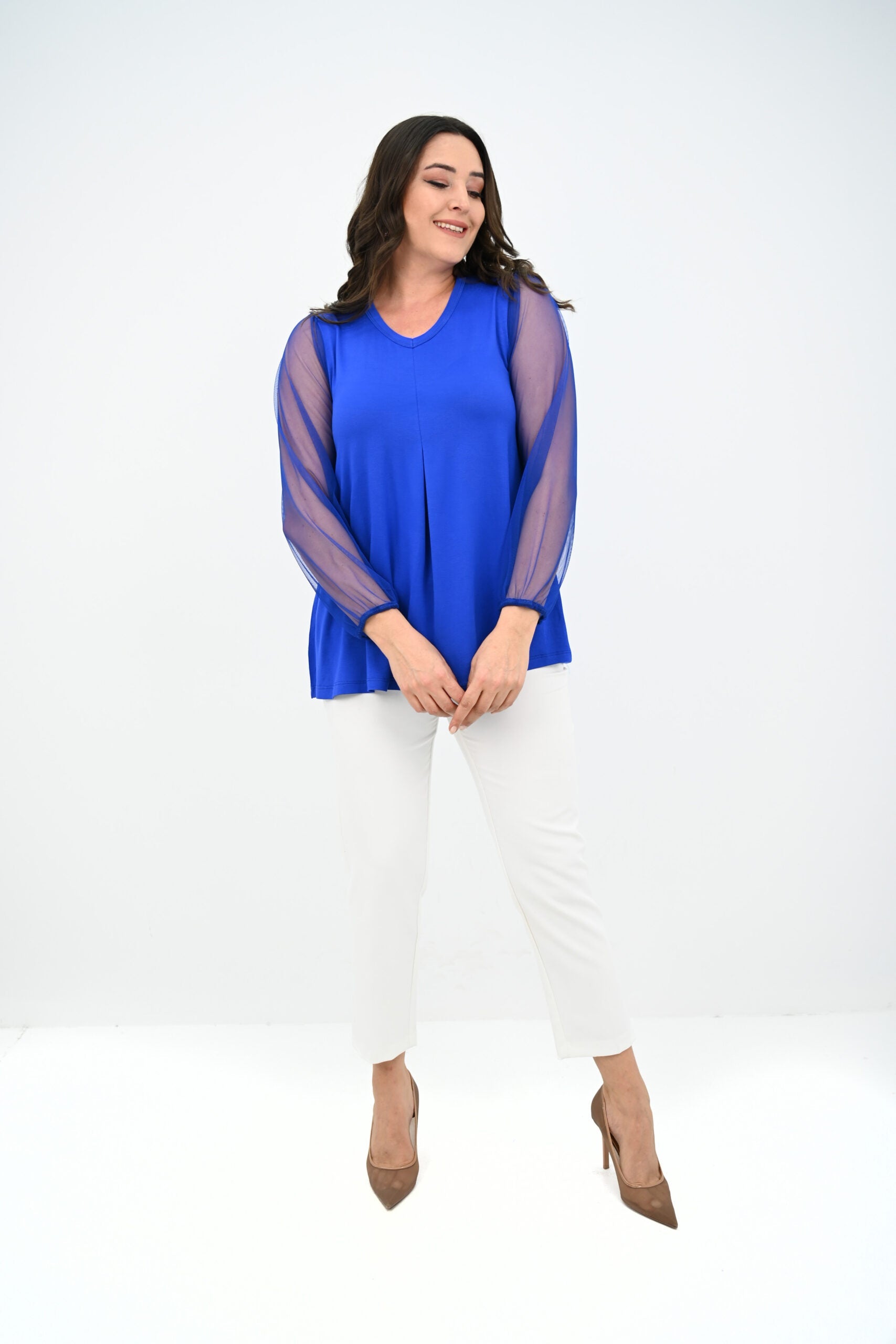 Bluza dama marimi mari 1857-24 BIGsize