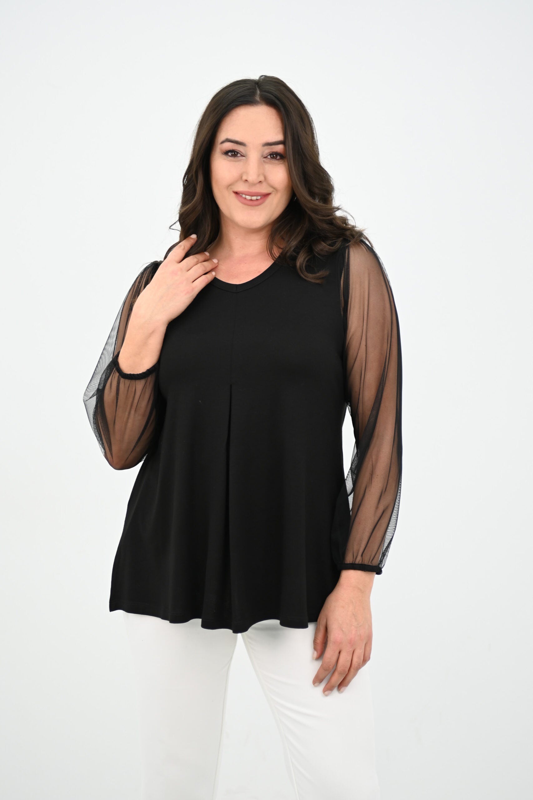Bluza dama marimi mari 1857-24 BIGsize