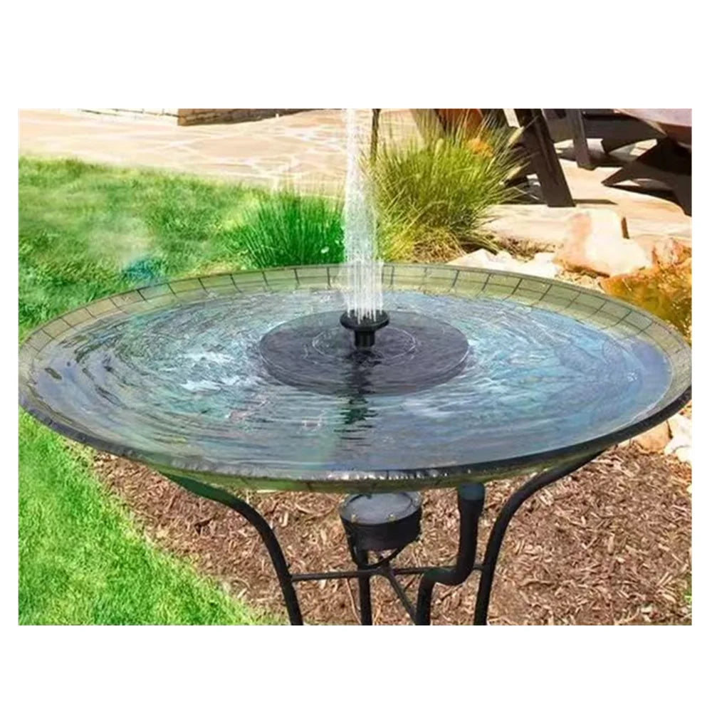 Waterfall Fountain Mini Solar Water Fountain Pool Pond Garden Decoration Outdoor Bird Bath Solar Powered Fountain Floating Water cart2u.ro