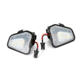 Set 2 x led puddle light Volkswagen Passat B7 CC Scirocco Jetta Eos lumini oglinzi LEDUL.ro