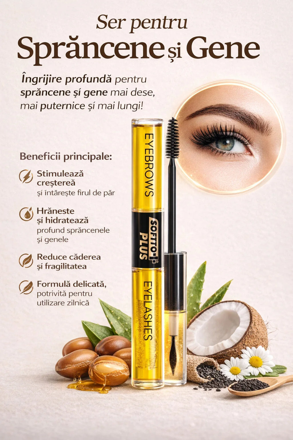 Ser pentru Sprâncene și Gene CRABLAND