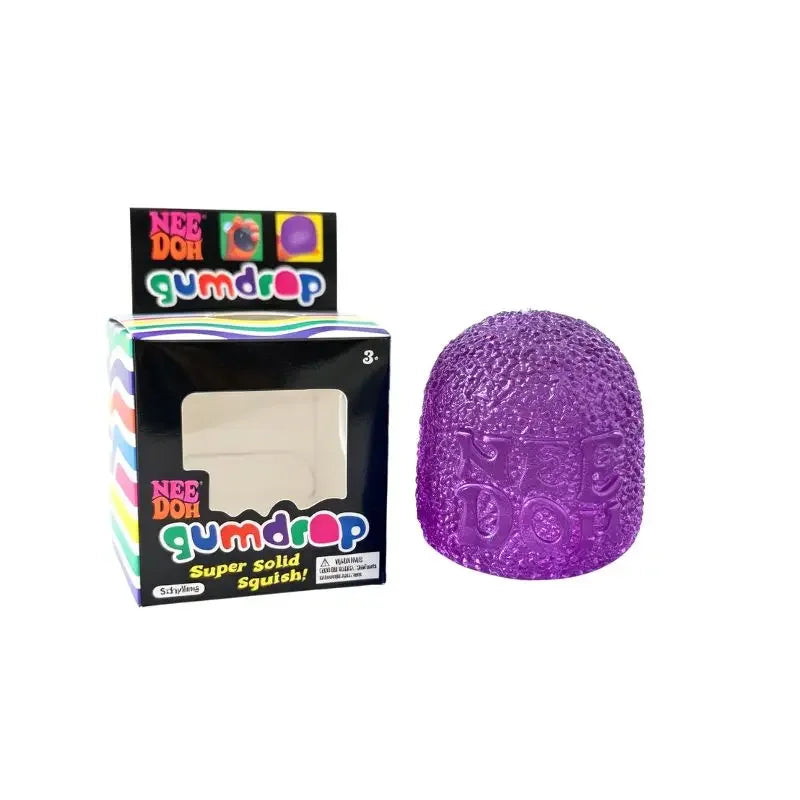 Hot Schylling Nee Doh Gumdrop Soft Sensory Fidget Ball Stress Relief Squeeze Toy Blind Box Assorted Color For Kids Adults cart2u.ro