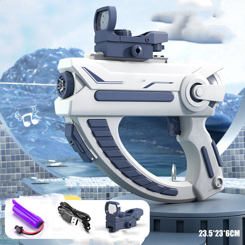 Summer Fully Automatic Electric Water Gun Rechargeable Long-Range - Cart2u.ro