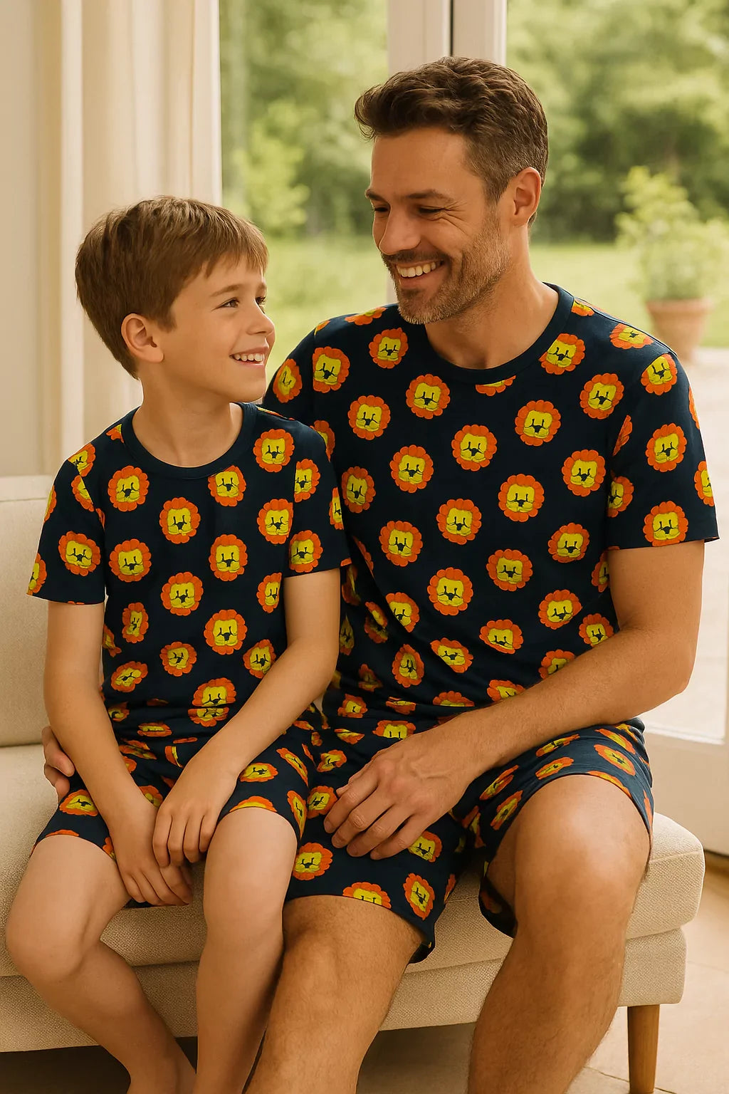 Pijama Copii Lions Bumbac Sofiaman.ro