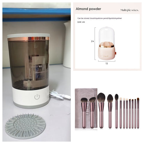 Women Eye Shadow Brush Cleaning Tool Portable Electric Makeup Brush - Cart2u.ro