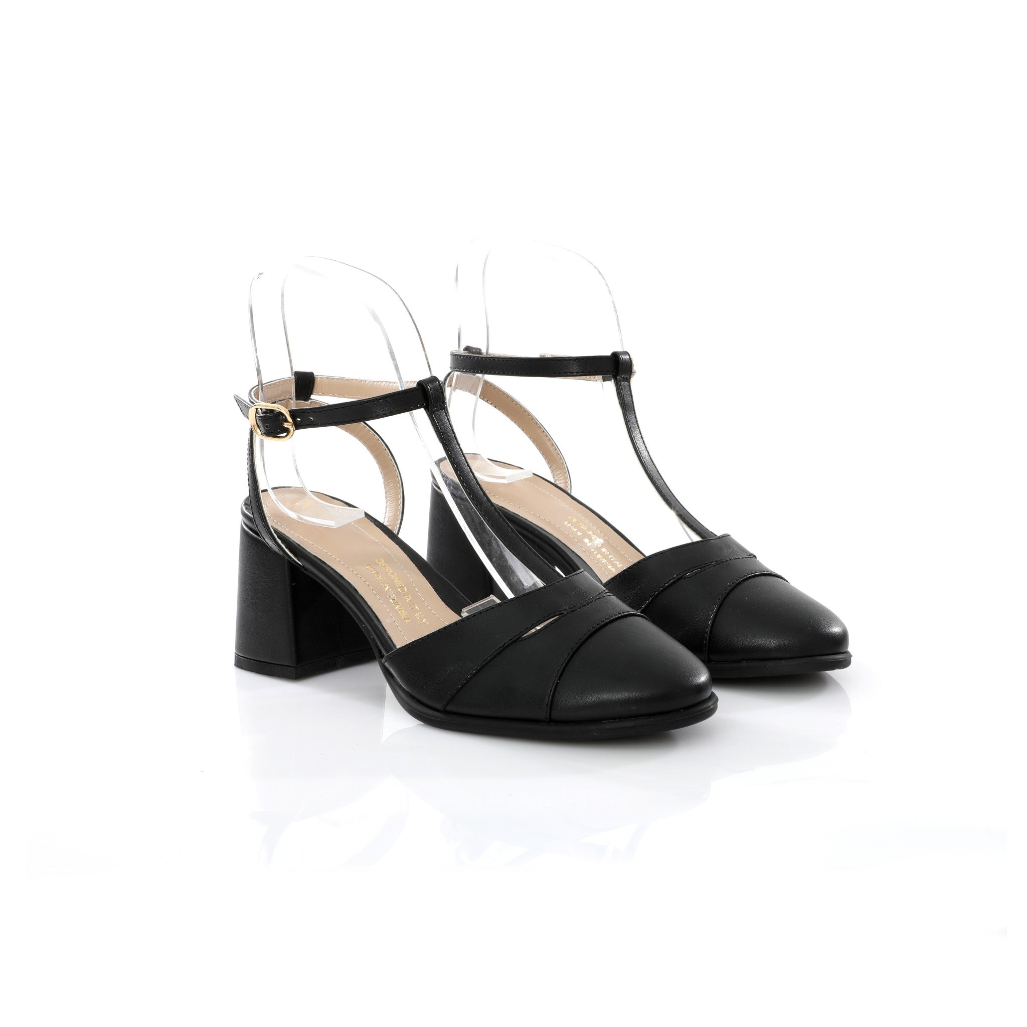 T-strap Block Heel Eclipse FARFA