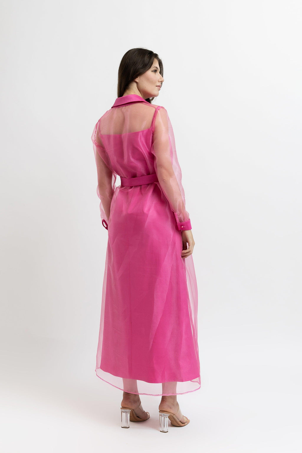 Set Jacheta din Organza + Rochie din Bumbac Sissel
