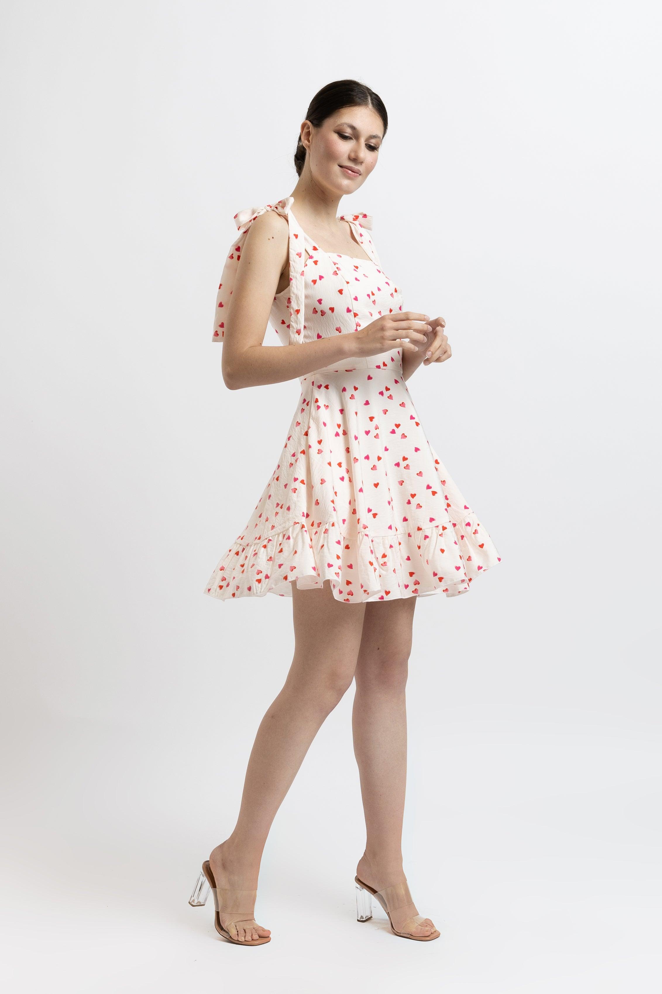 Rochie Scurta din Bumbac Satinat Sissel