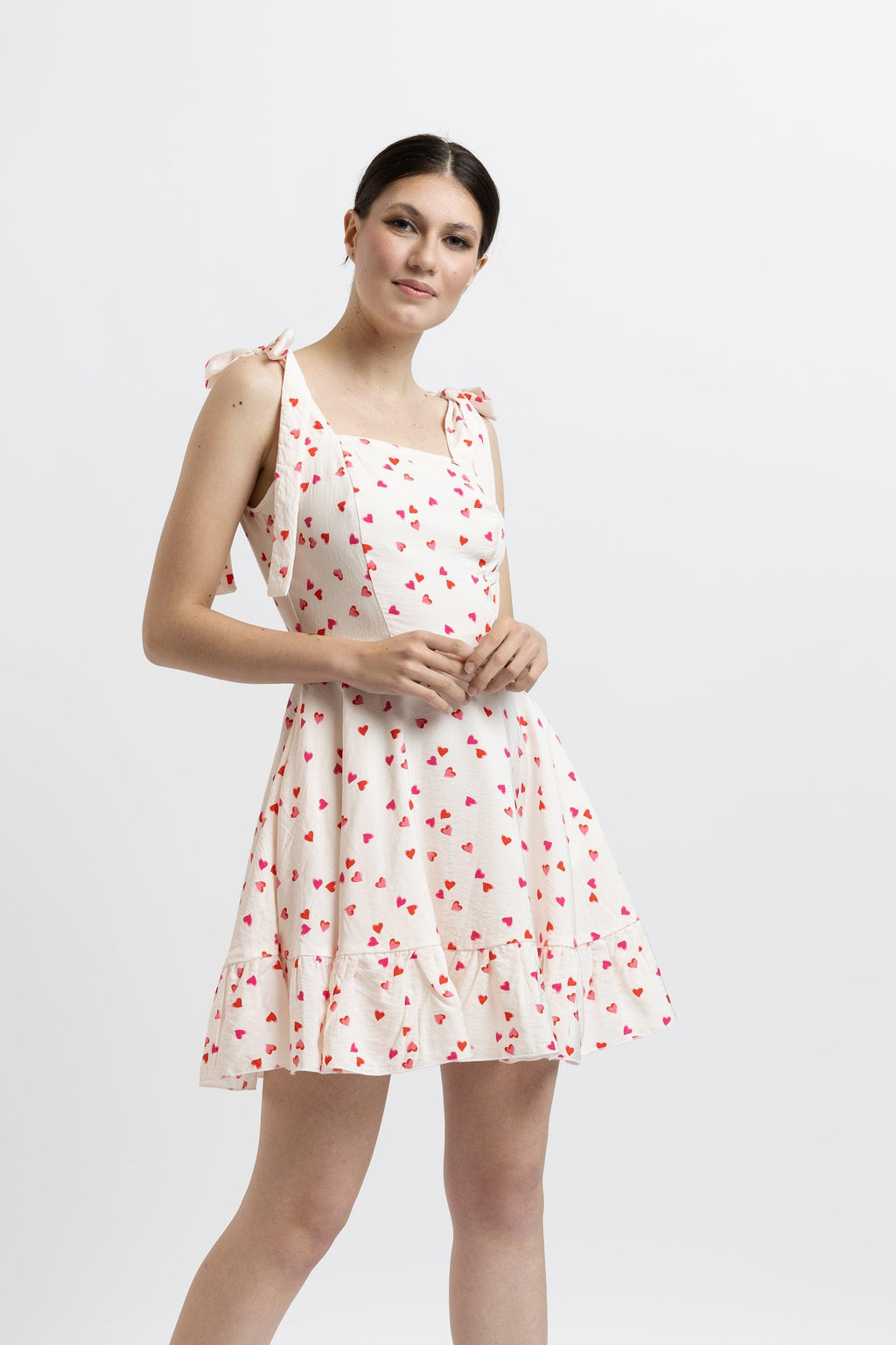 Rochie Scurta din Bumbac Satinat Sissel