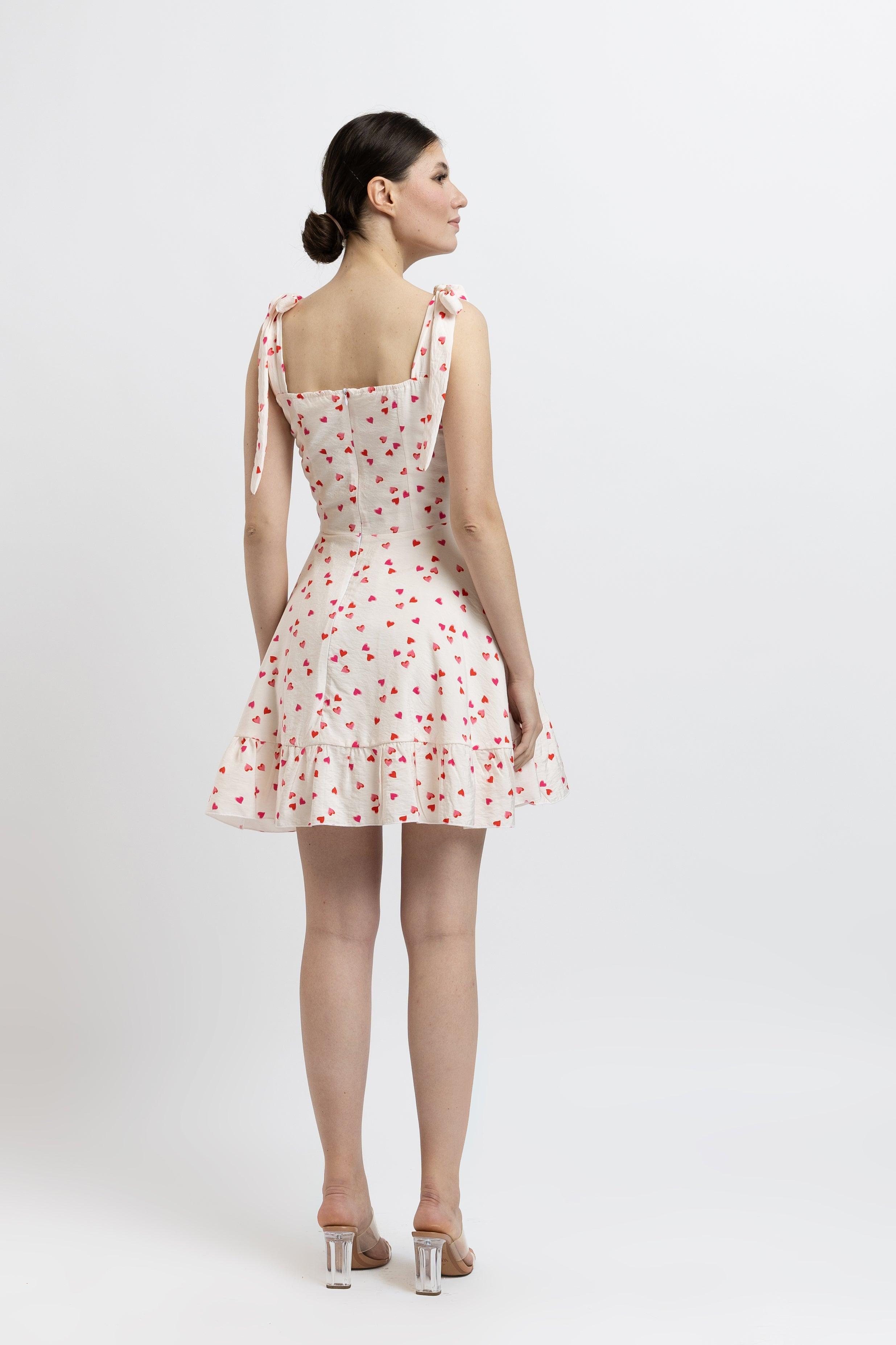 Rochie Scurta din Bumbac Satinat Sissel