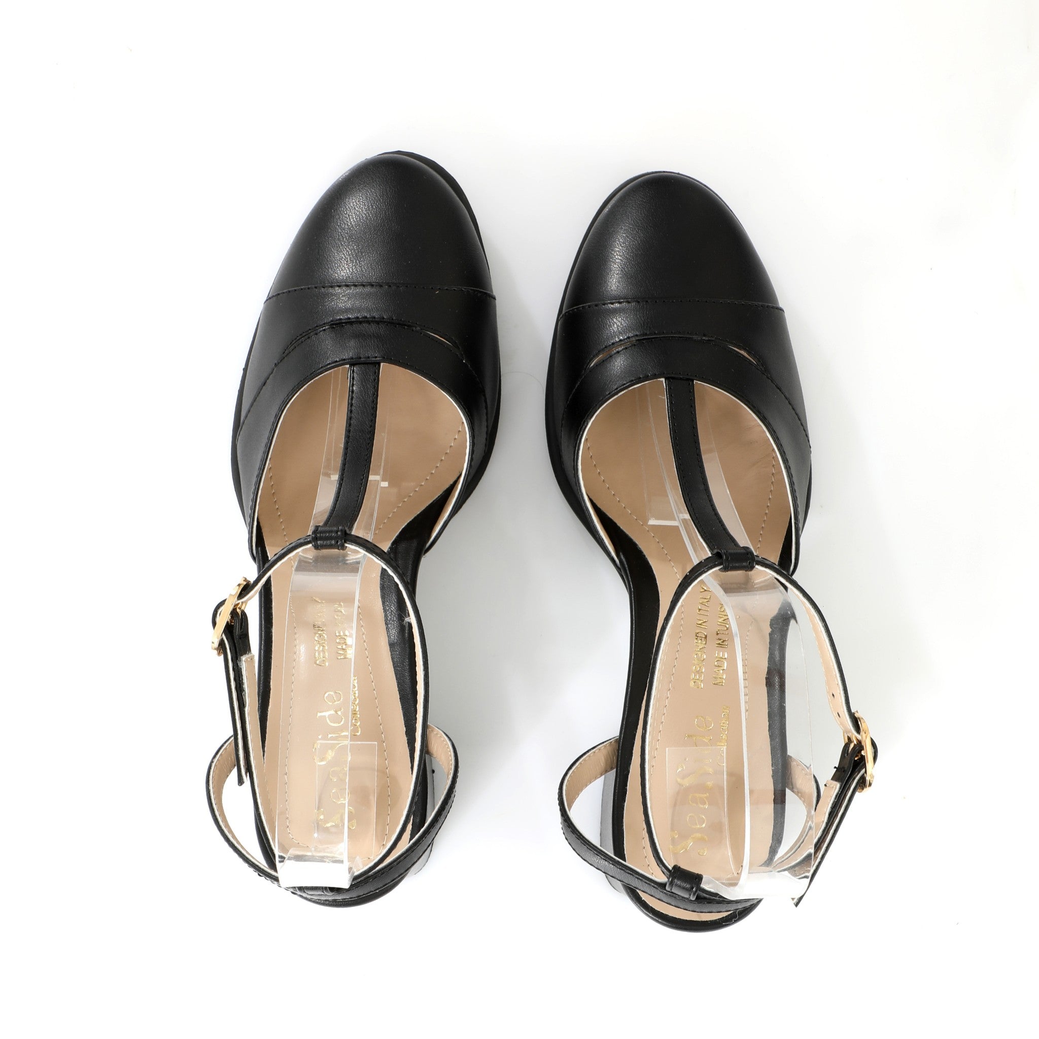 T-strap Block Heel Eclipse FARFA