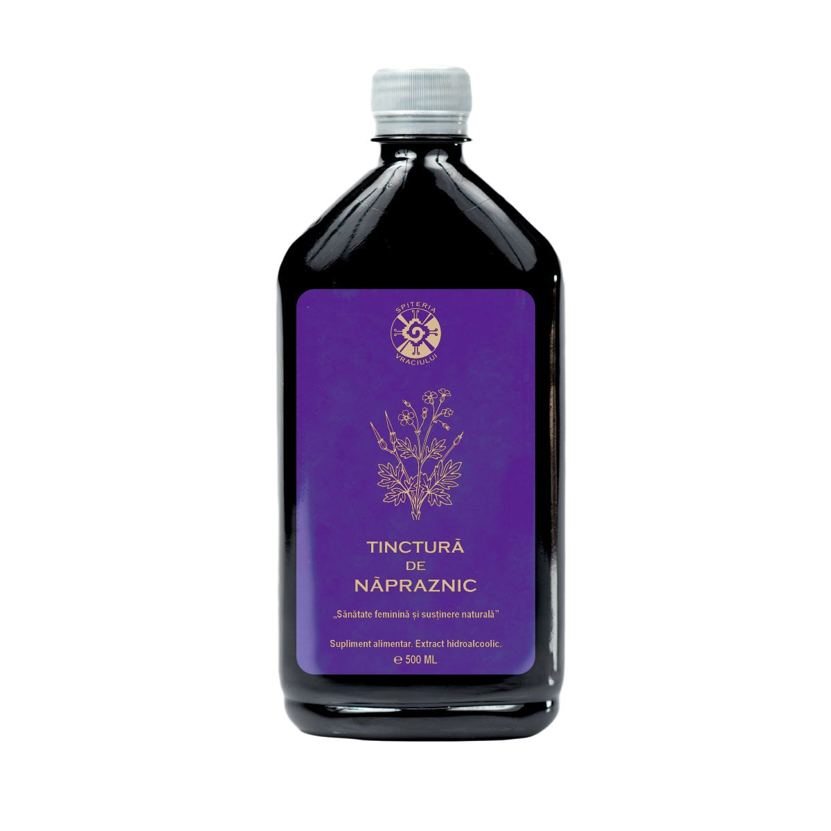 Tinctură de Năpraznic – Sănătate Feminină și Susținere Naturală | 500ml Spiteria Vraciului