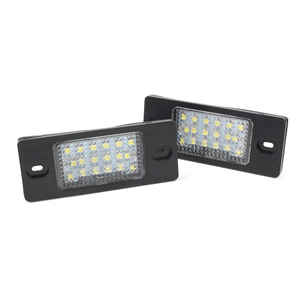 Set 2x led numar inmatriculare Volkswagen Touareg Tiguan Golf Porsche LEDUL.ro