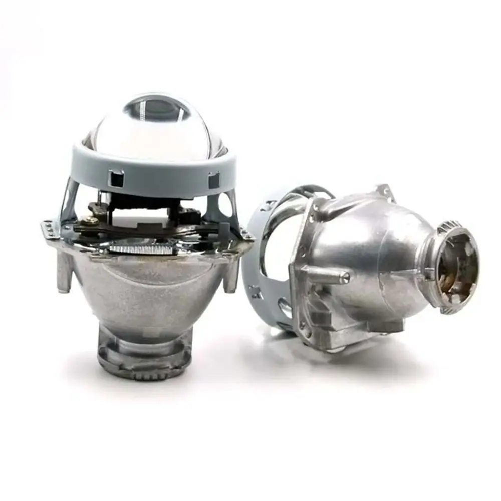 Set 2 lupe Bi-Xenon LUSMAR™ 3 inch D1S D3S cu inel fixare LEDUL.ro