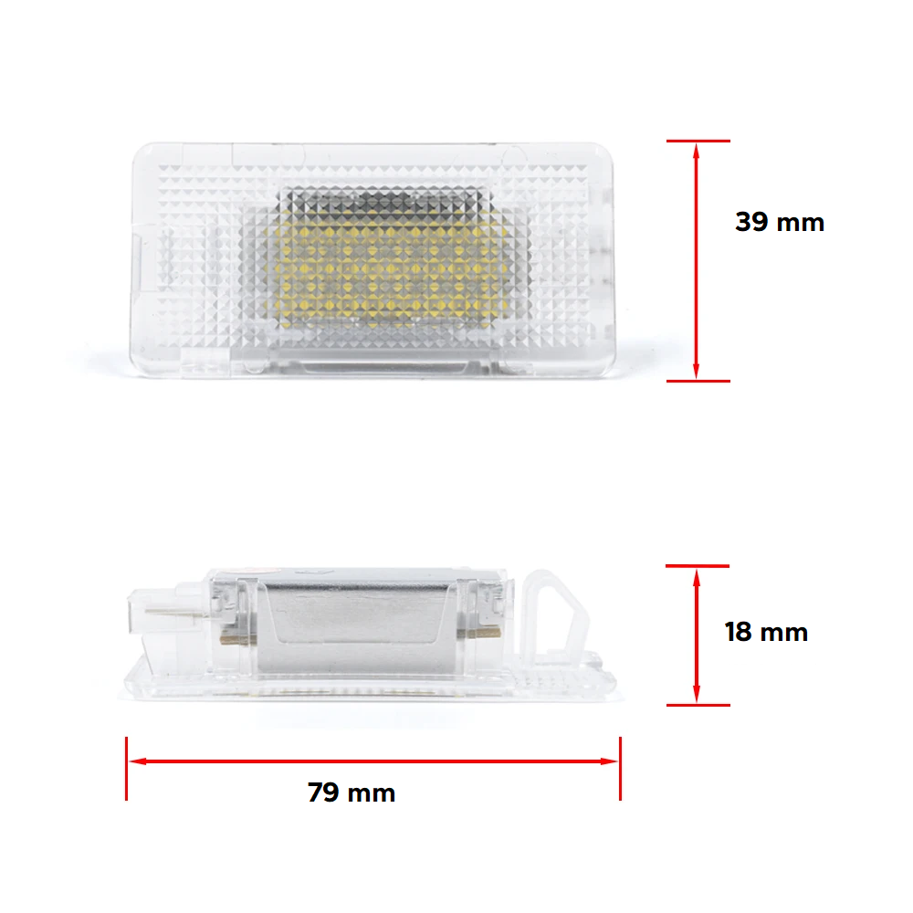 Lampă LED iluminat portbagaj BMW E36 E39 E46 E60 E65 E66 E82 E52 LEDUL.ro