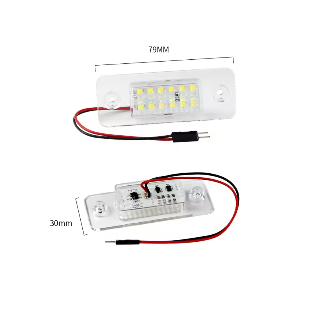 Set 2x led numar inmatriculare Audi A8 D3 LEDUL.ro