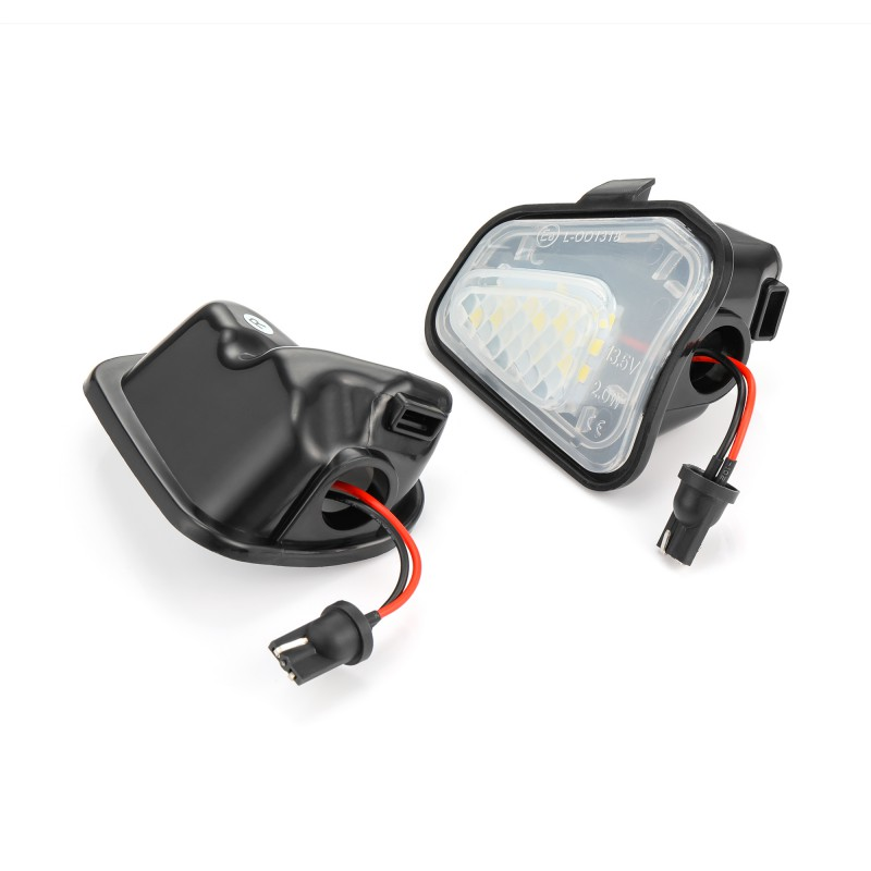 Set 2 x led puddle light Volkswagen Passat B7 CC Scirocco Jetta Eos lumini oglinzi LEDUL.ro