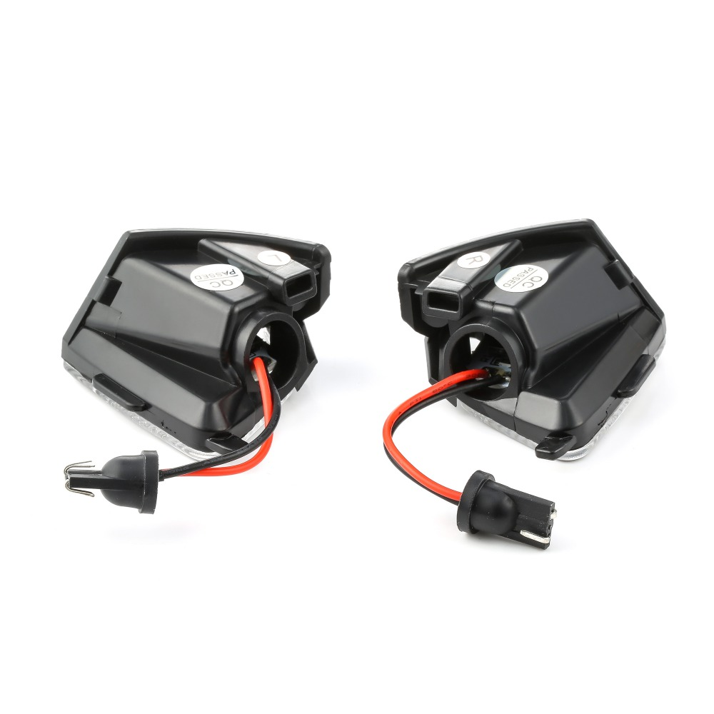 Set 2 x led puddle light Volkswagen Passat B6 Golf 5 Jetta Eos lumini oglinzi LEDUL.ro