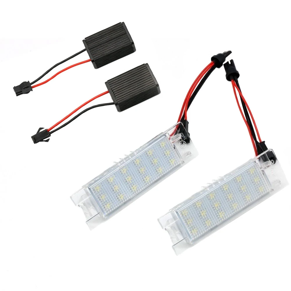 Set 2 x led numar inmatriculare Opel Zafira B Astra H Corsa D Insignia LEDUL.ro
