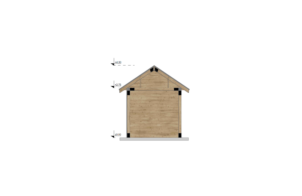 Foișor lemn 3x3m - Bucovina Foisor-Lemn.ro