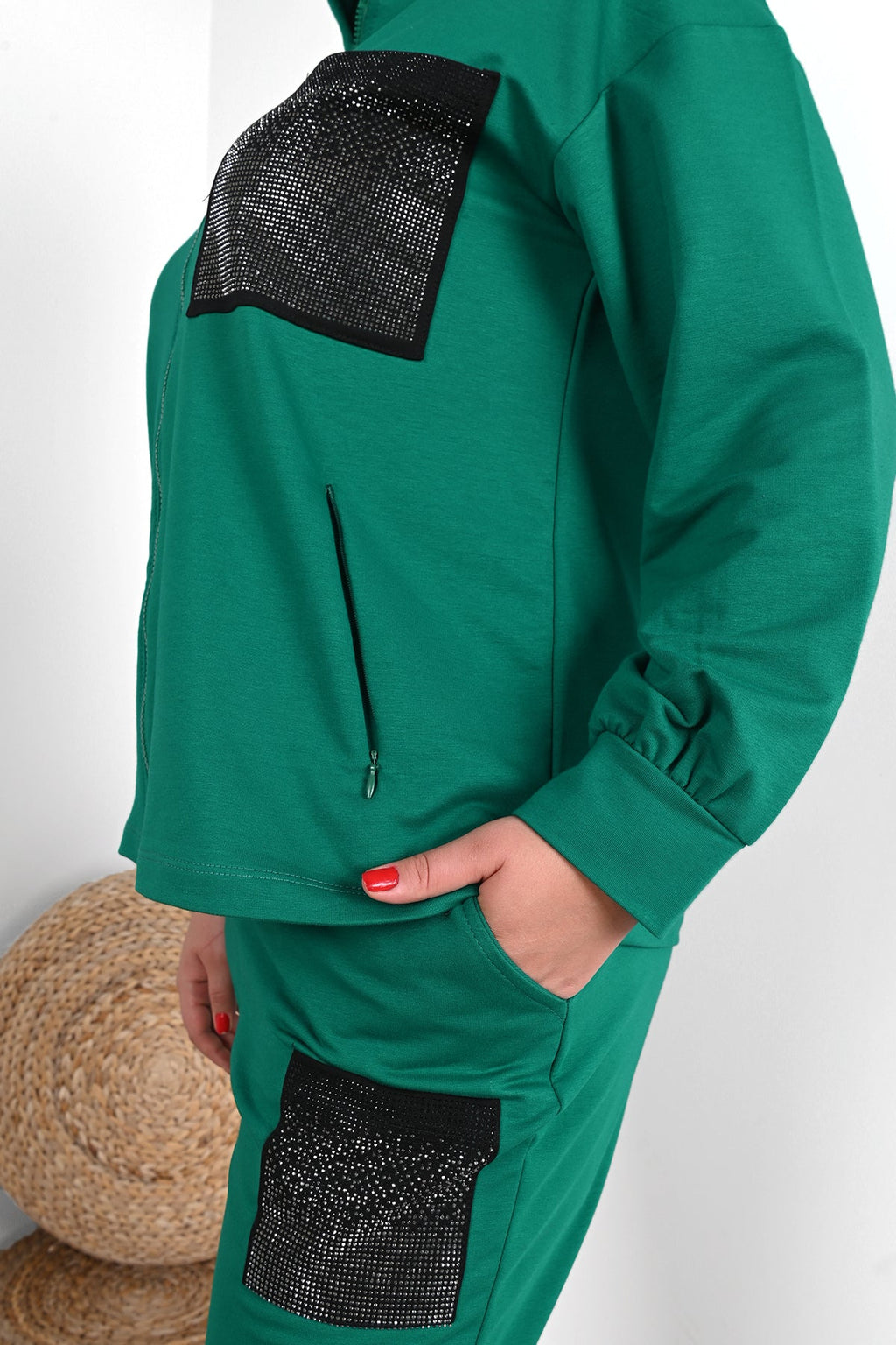 Trening dama marimi mari buzunar 8039 BIGsize